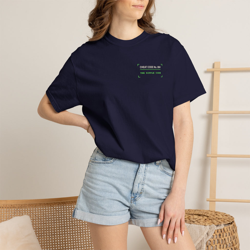 The Ripple Code T‑Shirt — 'Small Acts Don't Stay Small' Graphic Tee