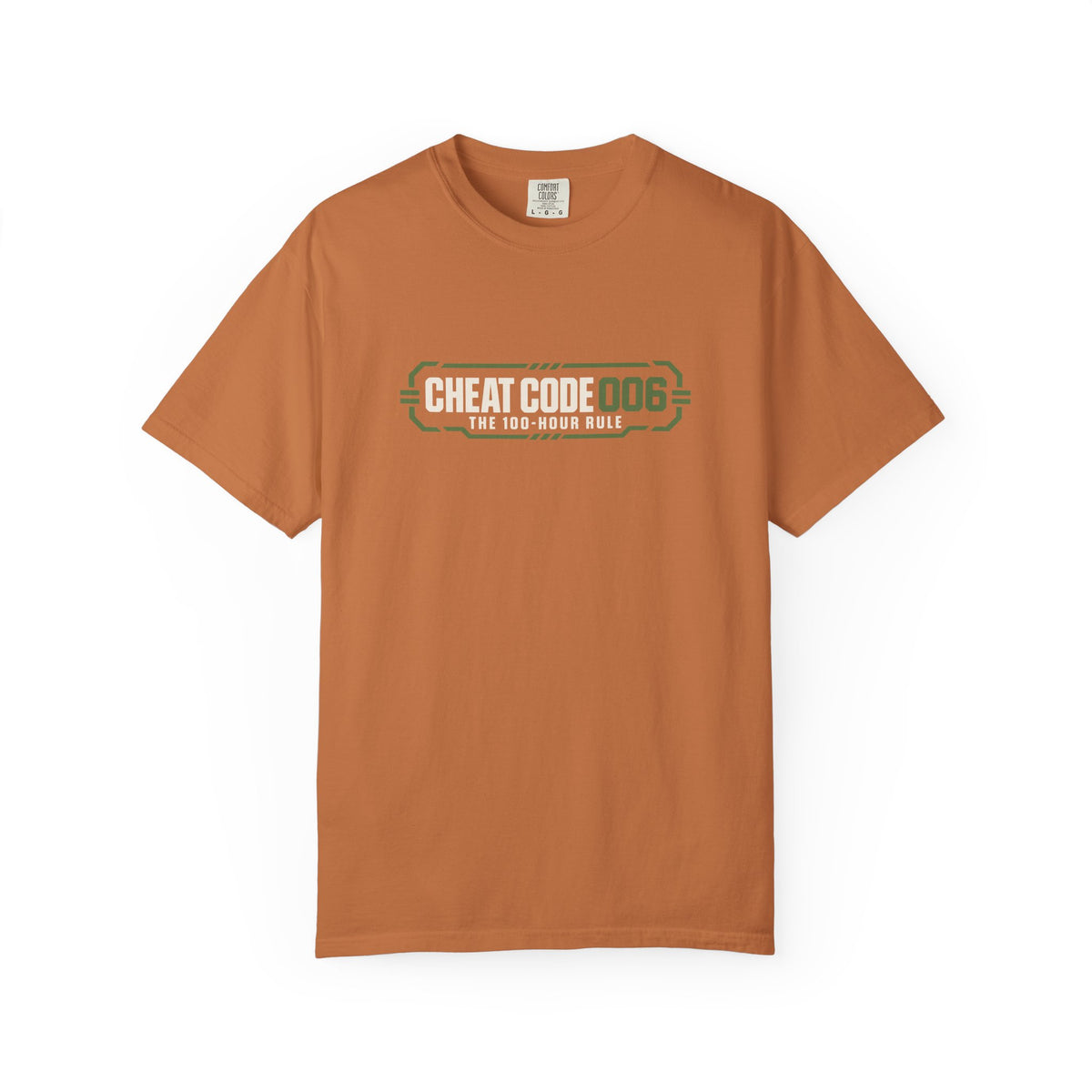 Practice 18 Minutes a Day Tee — 'Cheat Code 006' Motivational Graphic T‑Shirt