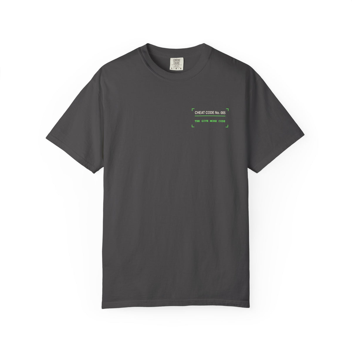 Give Graphic T-Shirt — 'Give' Neon Minimalist Tee