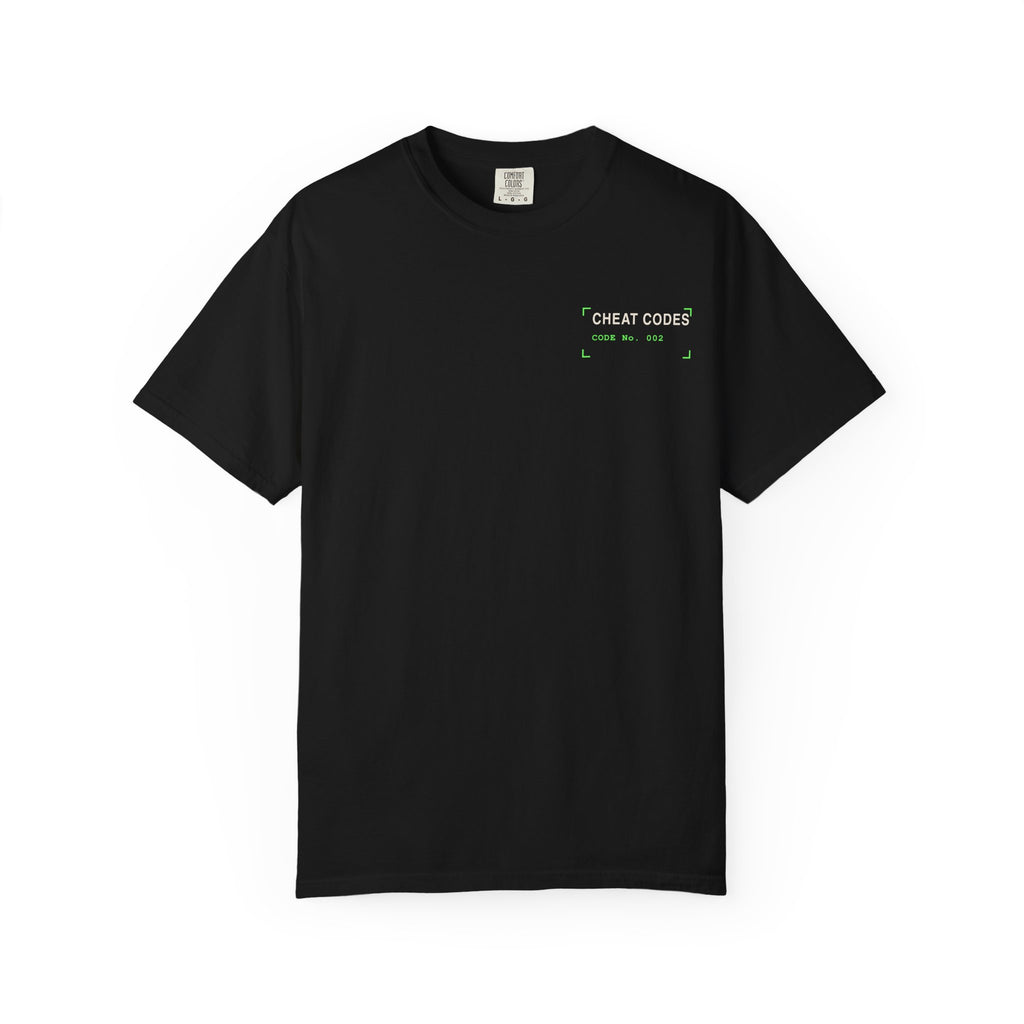 Skull Rider Dirt Bike T-Shirt — Neon Skull Motocross Graphic Tee