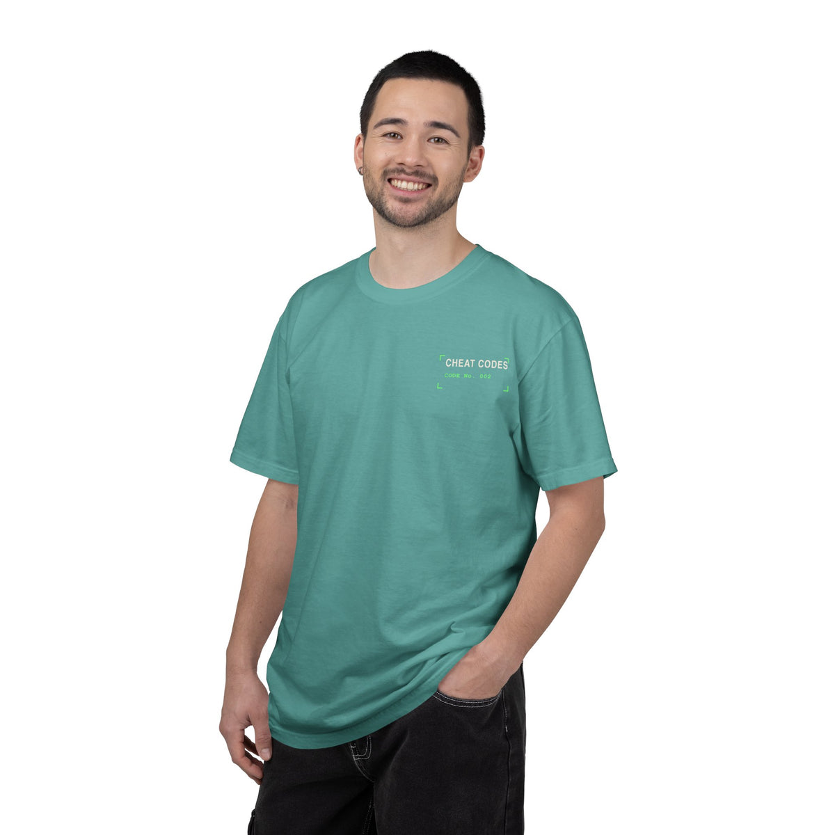 Skull Rider Dirt Bike T-Shirt — Neon Skull Motocross Graphic Tee