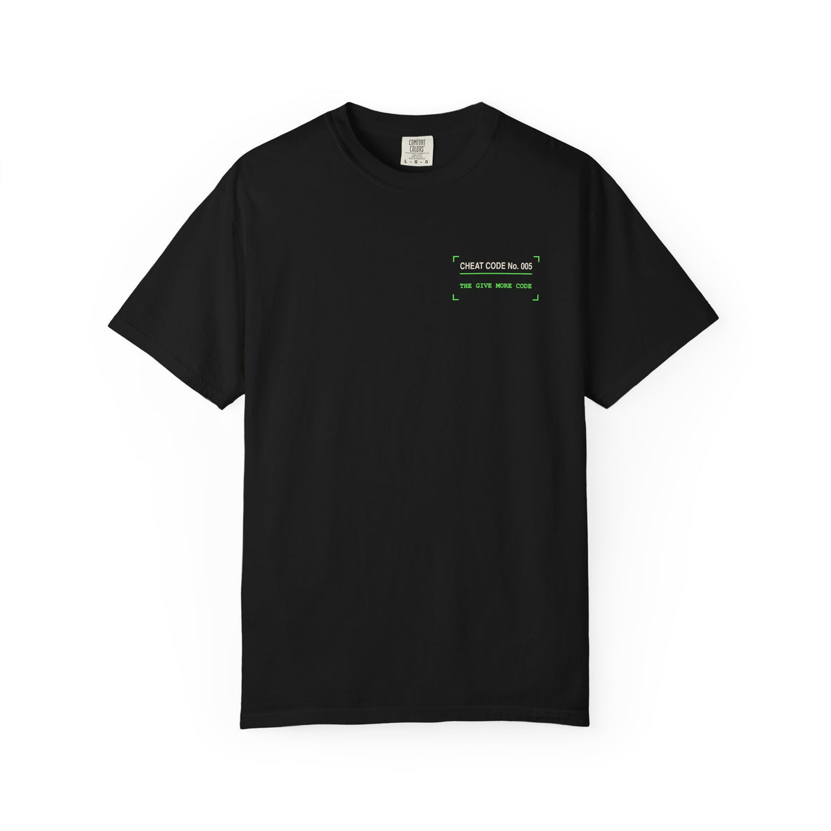 Give Graphic T-Shirt — 'Give' Neon Minimalist Tee