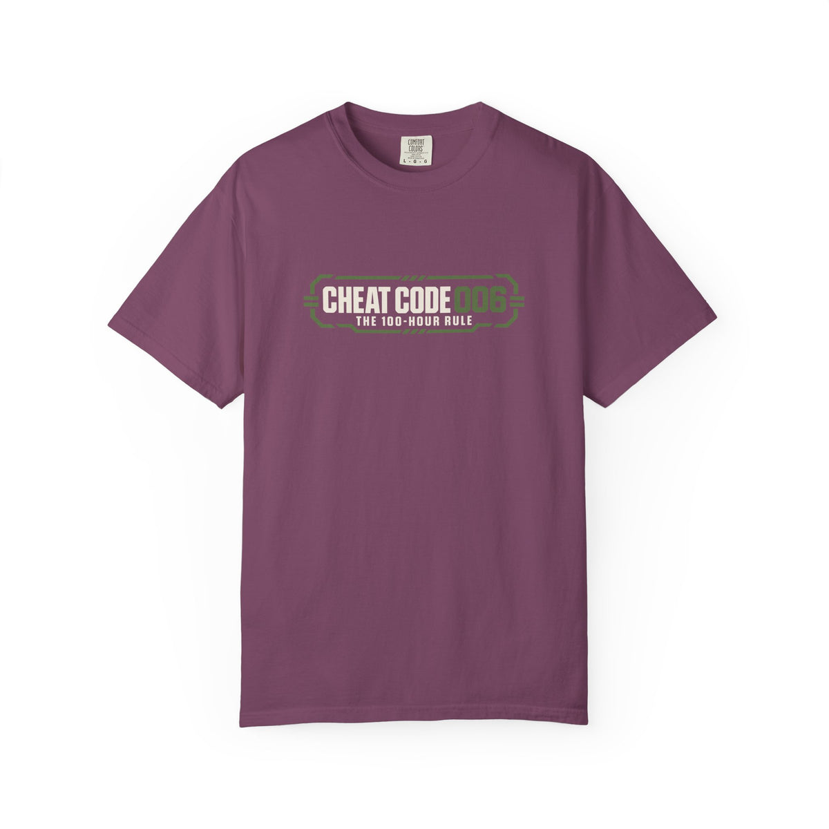 Practice 18 Minutes a Day Tee — 'Cheat Code 006' Motivational Graphic T‑Shirt