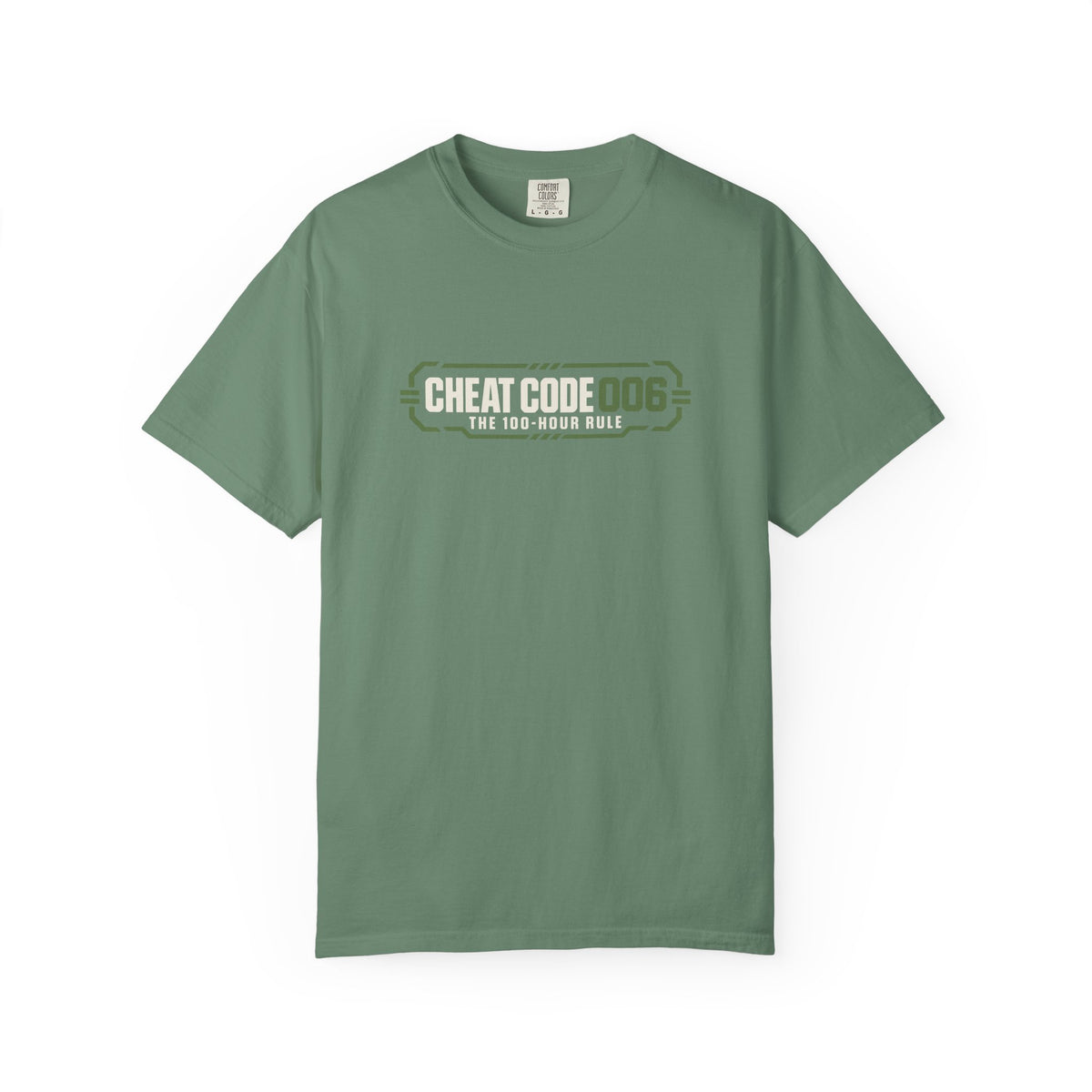 Practice 18 Minutes a Day Tee — 'Cheat Code 006' Motivational Graphic T‑Shirt
