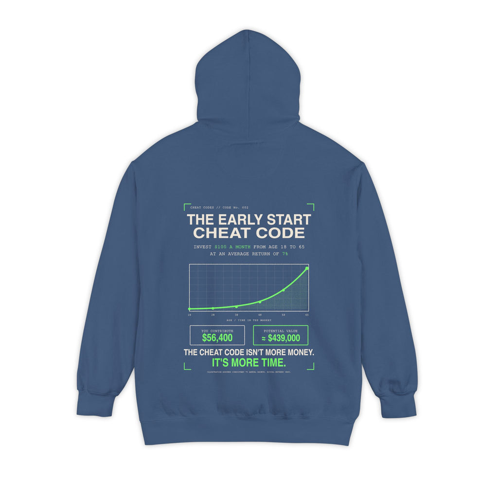 Motorcycle Dirt Rider Hoodie — Vintage Off-Road Biker Graphic