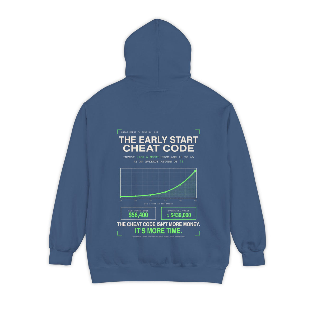 Motorcycle Dirt Rider Hoodie — Vintage Off-Road Biker Graphic