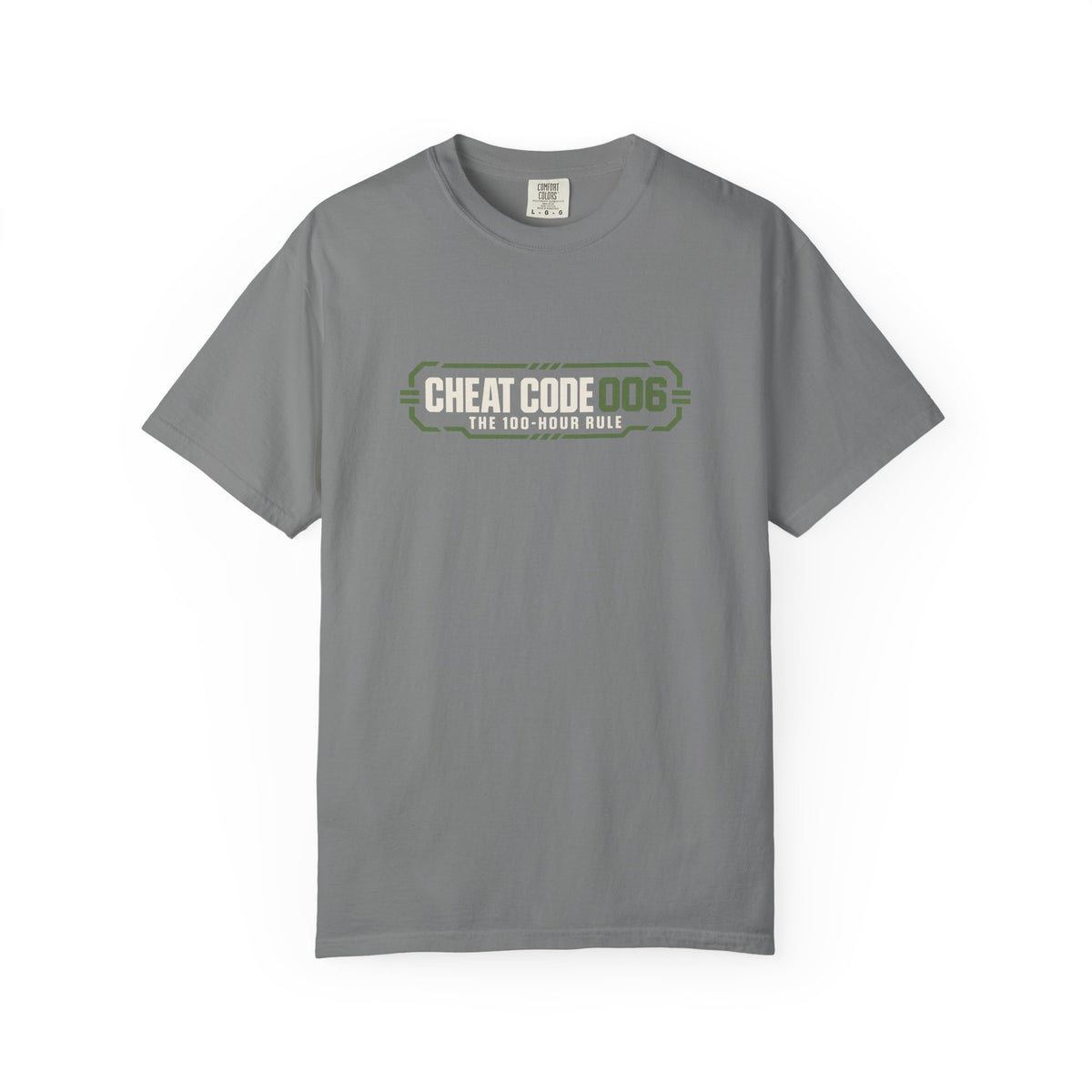 Practice 18 Minutes a Day Tee — 'Cheat Code 006' Motivational Graphic T‑Shirt